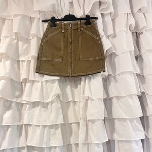 Pacsun Denim Mini Skirt